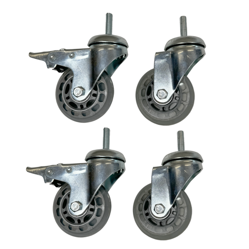 [BLO-RW4] BLO GT Rubberised Metal Wheels - 4 PACK